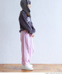 セール★1690円→1490円 裏毛サイドハート刺繍ジョガーパンツ キッズ メール便不可