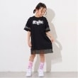エックスガール ステージス(X-girl STAGES)のグラフィティロゴメッシュ切替Tワンピース2